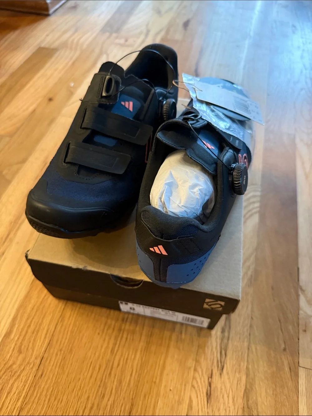 Five Ten Kestrel BOA Clipless MTB Shoe - Womens - Legend Ink-Black-Coral Fusion